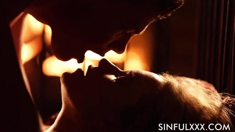 Sinfulxxx: Romantic fire place sex by SinfulXXX