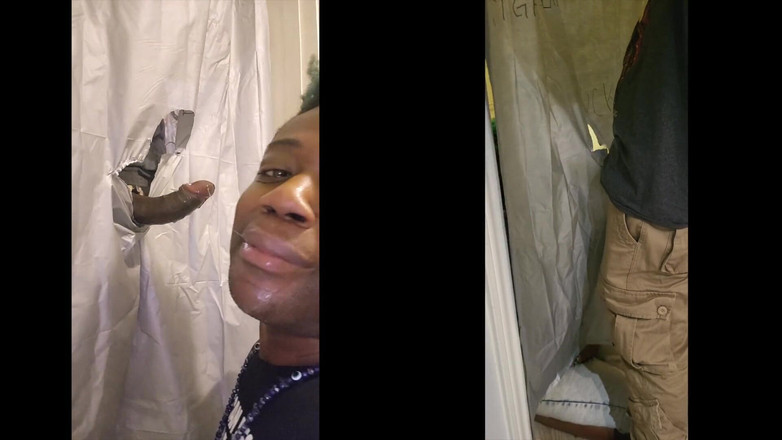 Wondahead21: Sissy's First Glory Hole Action!