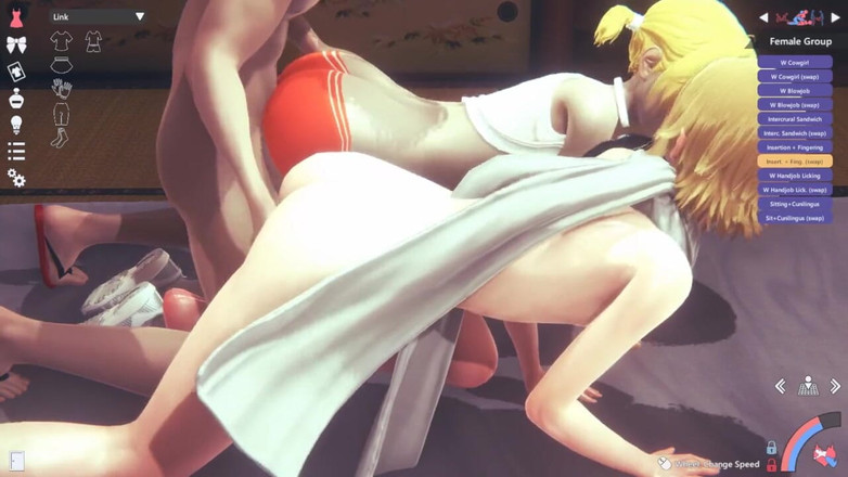 Yaoitube: Lagenda Zelda - Link Femboy dalam seks bertiga