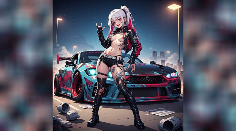Game of Lust 3D: Gol anime gorące samochody i gorące dziewczyny