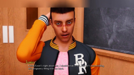 3DXXXTEEN2 Cartoon: Do not stay behind the curtain. 3D porn cartoon sex
