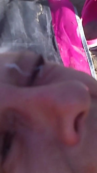 Corabitch öffentliche outdoor-cumshots-zusammenstellung in den Dünen von Maspalomas