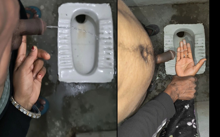 Happyhome: Дези бхабхи держит пенис сводного брата и заставляет его писаться и писает себя