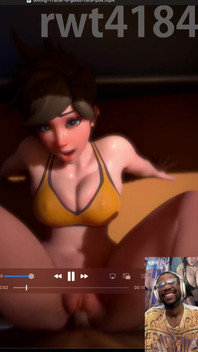 Cute Ass Tracer Laughs as She Gets Her Nice Tight Blushing Bald Ass Pussy Fucked