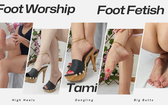 Queensofthefeet: Quite a Show with High Heels, Big Ass, Beautiful Pussy...