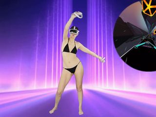 Theory of Sex: Część 1 tygodnia 4 - trening tańca VR. Moja umiejętność reakcji jest coraz...