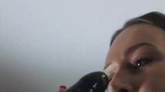 Giant Girls Humiliate Mr. Tiny