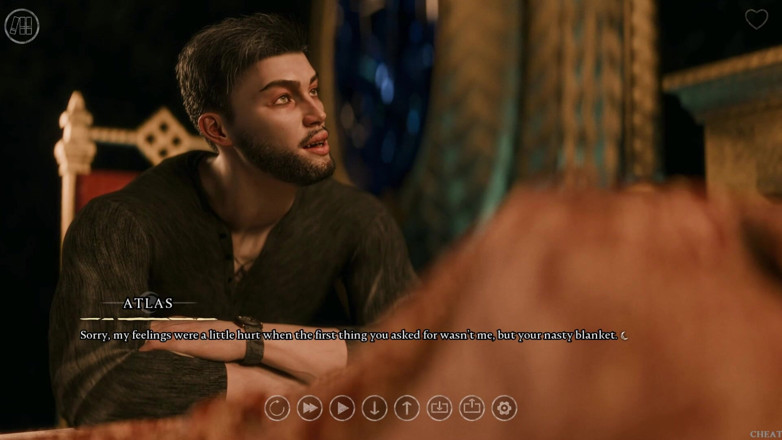 3D Cartoon Porn: The Seven Realms 55 - Atlas Menjilat Pepek Kali, Kemudian Dapat Handjob