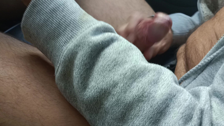 Rockardglans: Sexy dilf taxi driver grande sem cortes pau masturbando e...