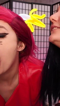 Caitlin and Vi Got Fucked by a Security Guard! Scene From Arcane