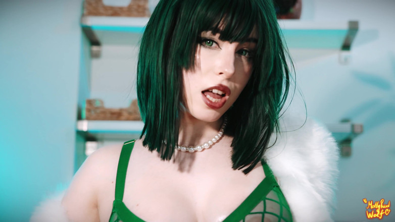 MollyRedWolf: Onepunchman. Pani Fubuki używa swojego podwładnego jak zabawki - Mollyredwolf