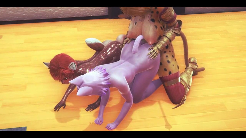 HentaiTubes: 毛茸茸的成人动漫 - Futanari Fawn 女孩与老虎 futanari 发生性关系 - 日本亚洲漫画动漫电影游戏色情