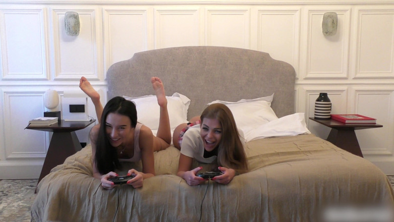 Beekeeper: The Girl's Sisters Play Sega and They Are Fucked From...