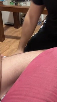 Dominant Jock Spreads His Legs and Gets Deepthroat