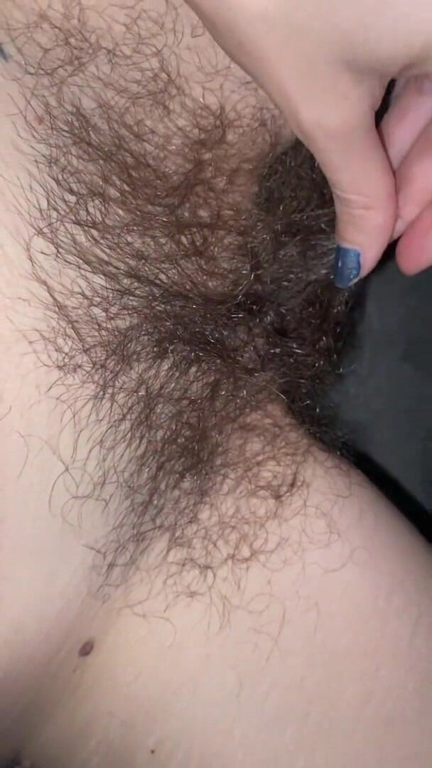 Cuteblonde666: Harige kut close-up