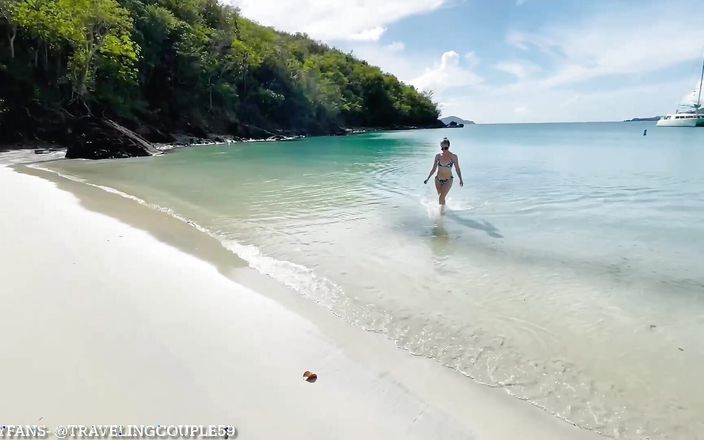 Dream Justin: Une femme se fait baiser par un inconnu à la plage...