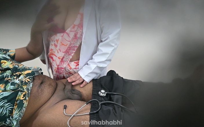 savithabhabhi: Bác sĩ lady kiểm tra con cu của bệnh nhân...