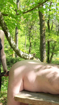 Wald-strafe - Stiefel Lecken, Ballbusting & Xxl Strapon