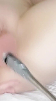 Ass Finger, Squirt with Orgasm