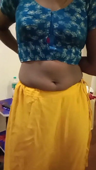 Exotic Cuckold Wife Teases Lover in Pink Bra Saree Navel Show in Hotel Bliss by Hotwifeplayx!