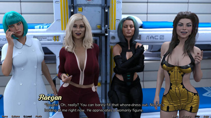 Dirty GamesXxX: 搁浅在太空：银河系中的热辣小妞。第3集
