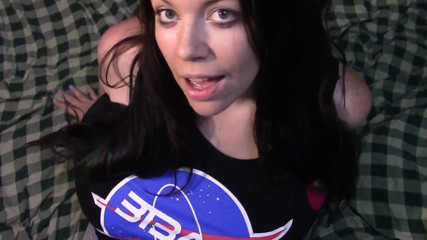 Lovely Lilith: Neighbor catches you jerking off