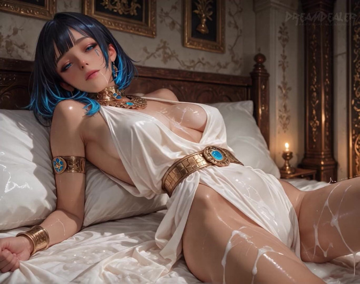 DreamDealer: Empress Zahara Commands the Hall with a Single Glance, Servants...