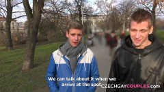Czech Gay Couples: Parejas gay checas 6 estaciones putas - twinks hambrientos drenan pollas y...