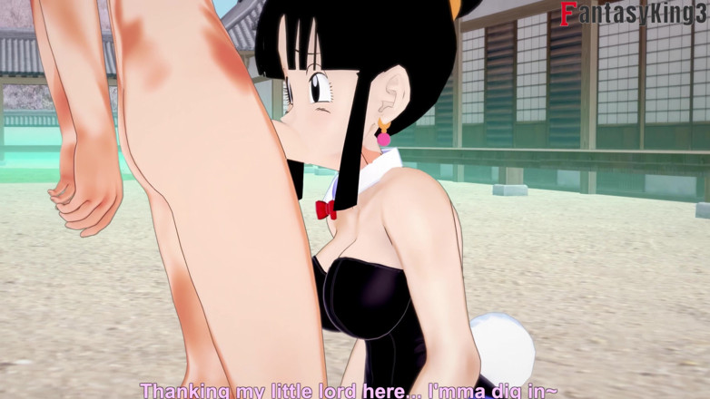 Fantasy king: Chichi cuckolds Goku - Dragon Ball Zex-serie