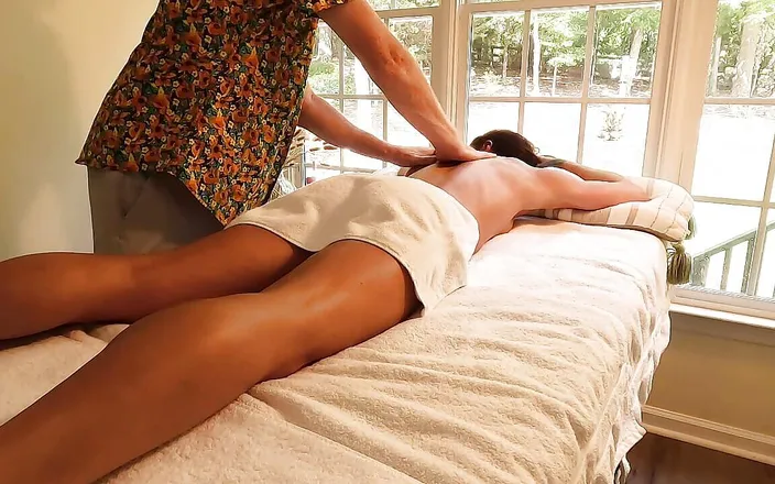 littlebuffbrunette: Sensual Oil Massage Leads to Sex