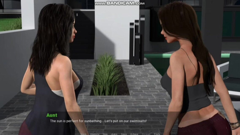 Divide XXX: Away From home - stiefmutter eva und stiefmutter nora lewd Wasser