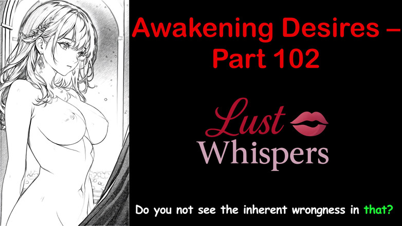 LustWhispers: Пробуждение желаний - часть одна сто вторая - английская аудио-история с субтитрами