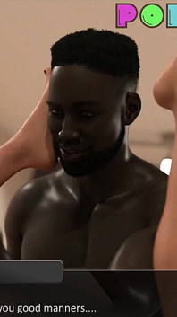 Le grimoire - deux grosses bites noires contre une blonde mince (16)