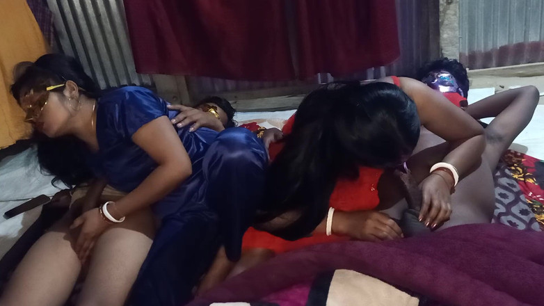 Uttar dinajpur: Indischer dorf-ehemann, ehefrau,, schnell