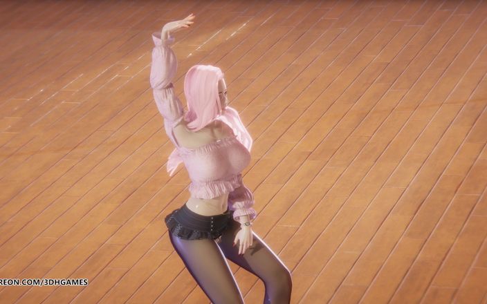 3D-Hentai Games: [mmd] Hyolyn - Dally Seraphine Sexy Striptease League of Legends Hentai...