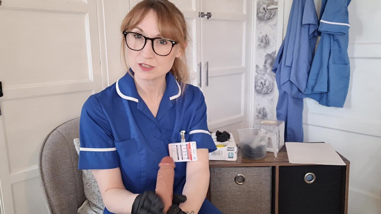 Lily kink: Bakış açısı seks kliniği hemşire elle muamele denemesi cfnm