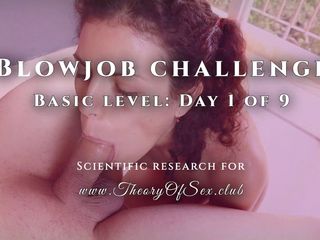 Theory of Sex: Avsugning utmaning. Dag 1 av 9, grundnivå. Teori om sex CLUB.