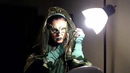 Abby Anna: Pełny makijaż Poison Ivy