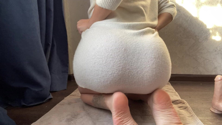 Stacy_via: 애널 구멍에 깊게 침투하는 새해!