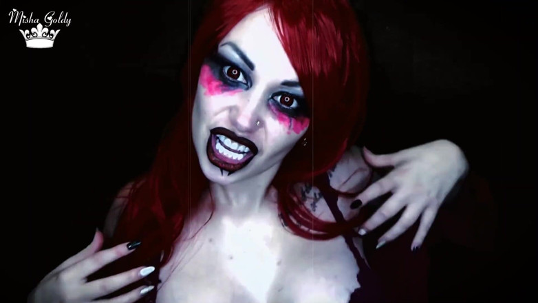 Goddess Misha Goldy: Cum Right in Mouth of Dangerous Demon and Become My...