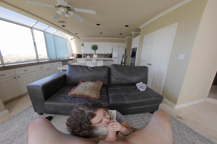 Lethal hardcore VR: Lethalhardcore VR Leana ist besessen vom massiven schwanz ihres stiefvaters