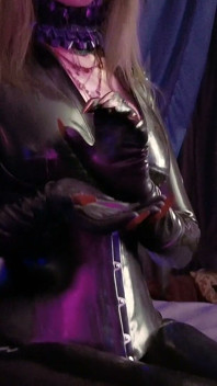 Eva Latex Fetish BDSM Mistress Solo Dominatrix Catsuit Rubber Hig Heels Glasses MILF Big Ass Legs Gloves