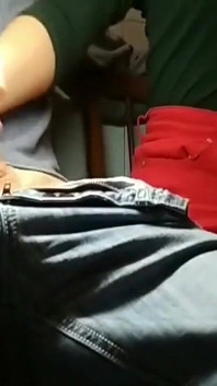 Handjob at College
