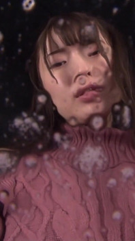 Mei Kamisaka lecca il tuo viso - Feticcio della bocca - Saliva giapponese