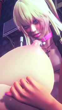 Une nana se fait baiser par une Futa | Parodie porno 3D