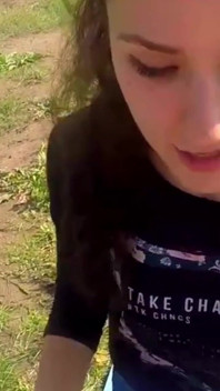 Teen Suck Mature Cock Outdoor