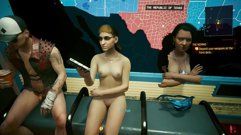 LewdArcade: Cyberpunk 2077 Vstup do hry Night City Play [část 01] Nahá Mod instalovaná...