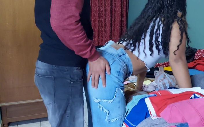 Josyandhot: Sesso alla pecorina con vestiti, strofinamento del culo, sesso a...
