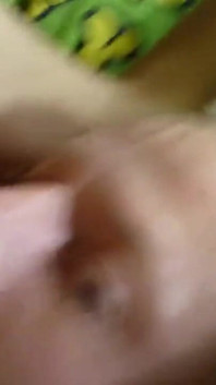 Un grande orgasmo con sborrata tutta sulla mia faccia