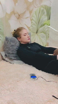 Electrical Stimulation of the Penis of a Tied Slave